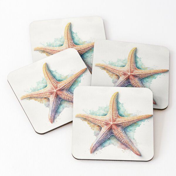 Item preview, Watercolour Starfish designed and sold by NattyCorvus.