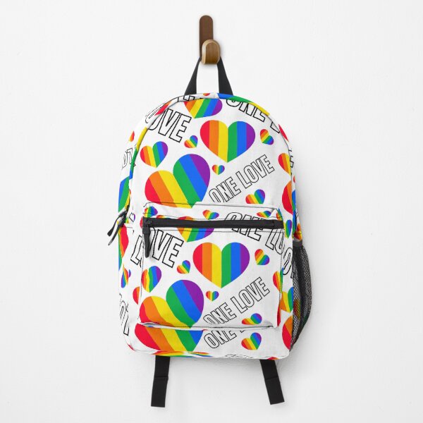 Item preview, one love rainbow designed and sold by PausePapote.