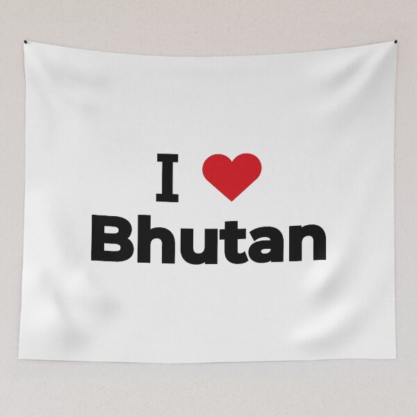 Item preview, I love Bhutan designed and sold by Moyanana.