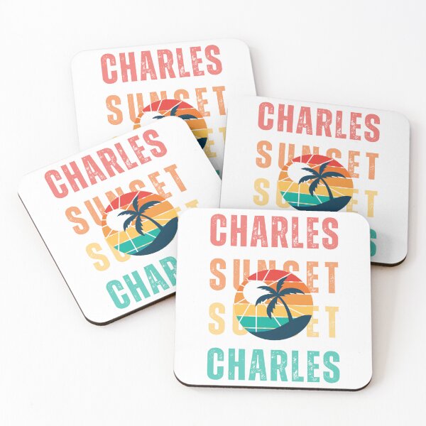 Item preview, CHARLES NAME: CHARLES SUMMER SUNSET BEACH DESIGN. designed and sold by AlexRelax.