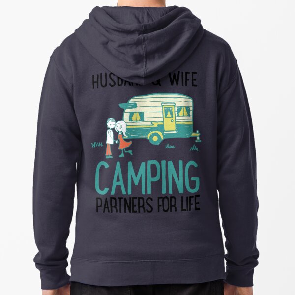 funny camping hoodies