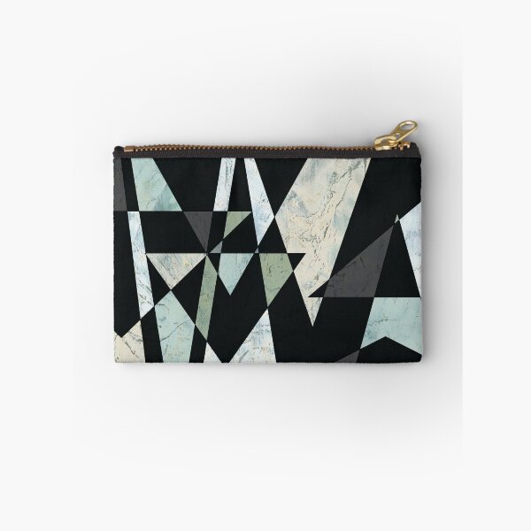 Item preview, Deep Blue and Gray Triangle, Geometric Design designed and sold by Jessielee72.