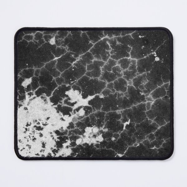 Item preview, Black and White Natural Distressed Veined Marble Art designed and sold by qawistz.