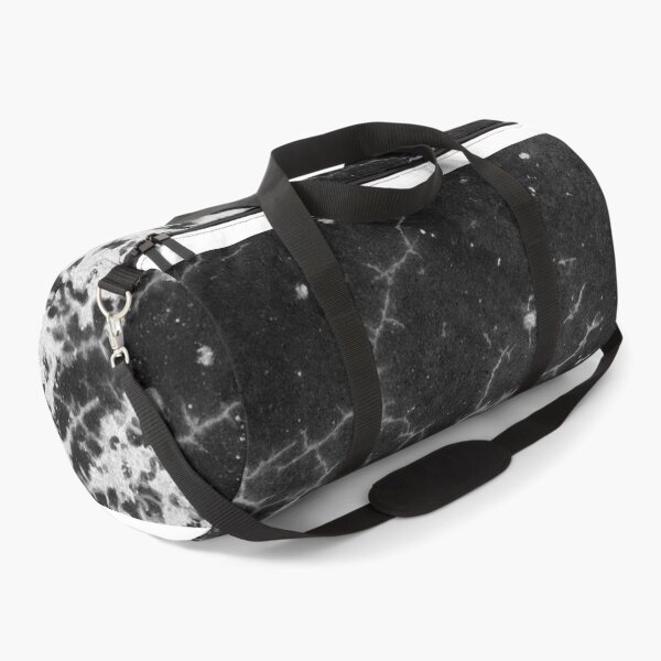 Item preview, Black and White Natural Distressed Veined Marble Art designed and sold by qawistz.