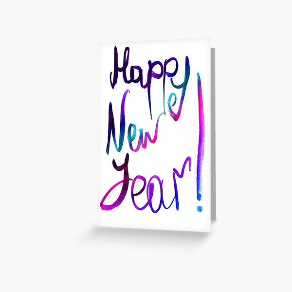 Item preview, Happy New Year lettering | Happy New Year hand calligraphy designed and sold by lausn.