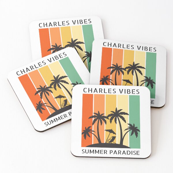 Item preview, CHARLES NAME: CHARLES VIBES SUMMER PARADISE DESIGN. designed and sold by AlexRelax.