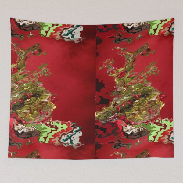 Item preview, Christmas Abstract Art Print Design  designed and sold by Jodes16.