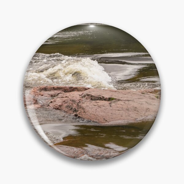 Item preview, Textural Juxtaposition - Sleek Current and Rough Rocks designed and sold by Georgia Mizuleva.