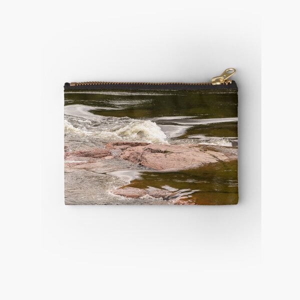 Item preview, Textural Juxtaposition - Sleek Current and Rough Rocks designed and sold by Georgia Mizuleva.