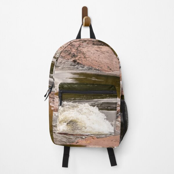 Item preview, Textural Juxtaposition - Sleek Current and Rough Rocks designed and sold by Georgia Mizuleva.