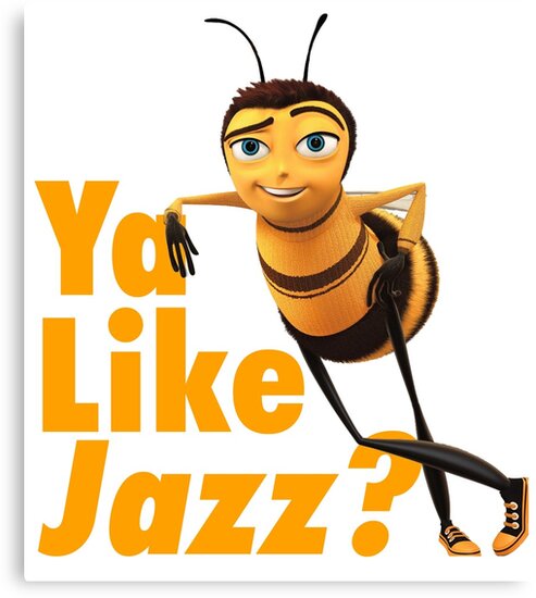 "Ya Like Jazz?" Canvas Print by TMurphyTime | Redbubble