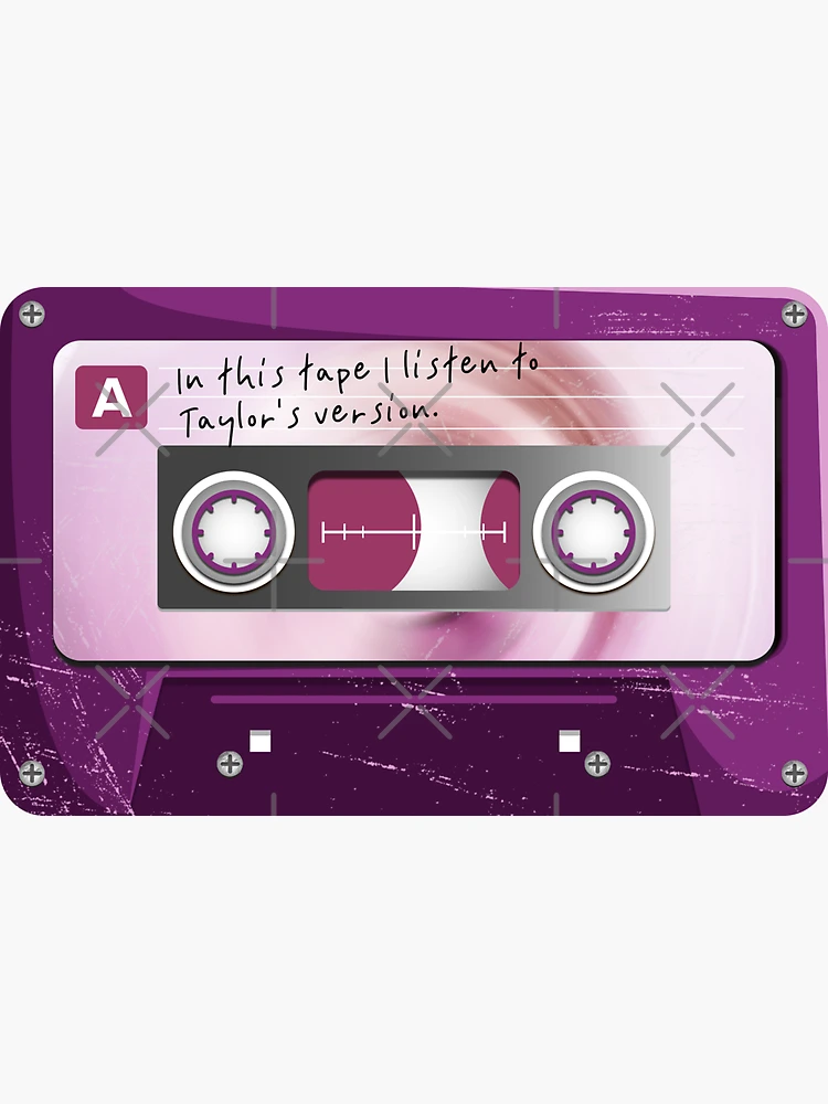 Speak Now - In This Tape I Listen To Taylor's Version (Cassette Tape) |  Sticker