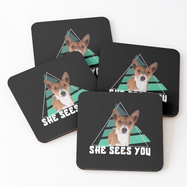 Item preview, She sees you  designed and sold by reka88.