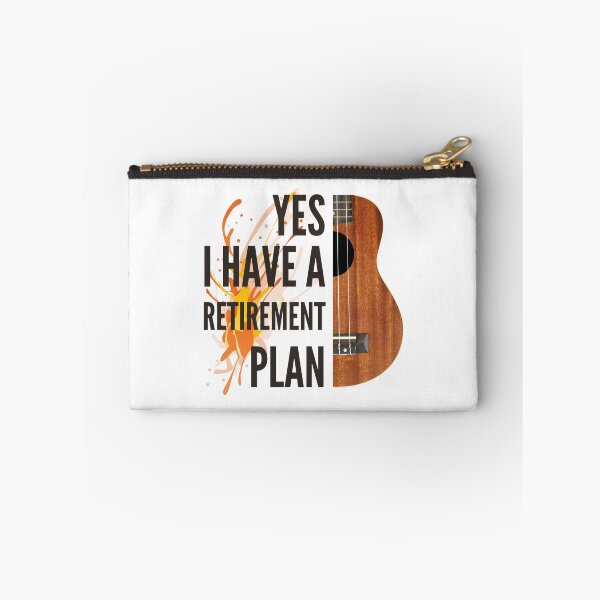 Item preview, ukulele player Retirement Humor designed and sold by SwifTech.