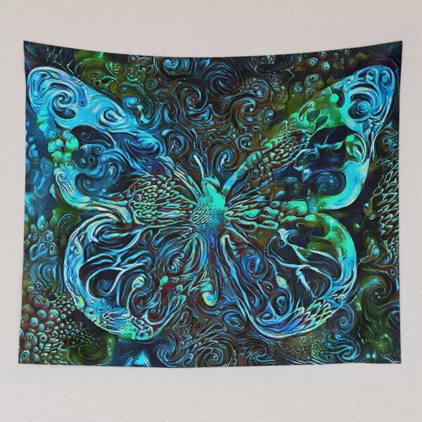 Item preview, Peacock Butterfly designed and sold by DiscoGypsyFish.