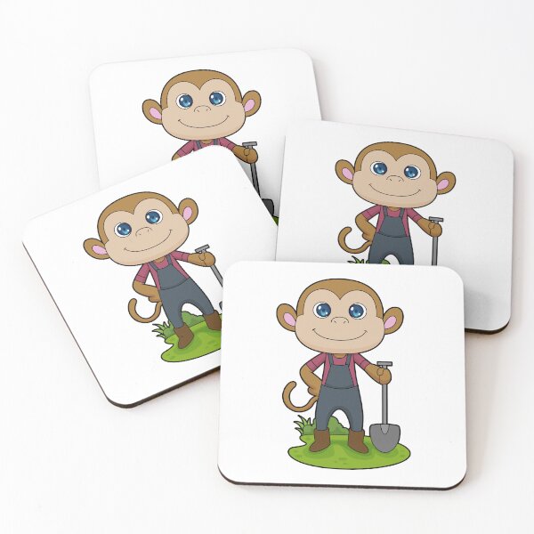 Item preview, Monkey Farmer Shovel designed and sold by Snabdesign84.