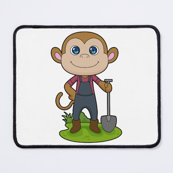 Item preview, Monkey Farmer Shovel designed and sold by Snabdesign84.