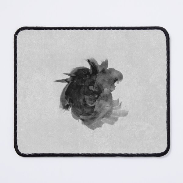 Item preview, Black and White Simple Abstract Brush Storkes Art designed and sold by qawistz.