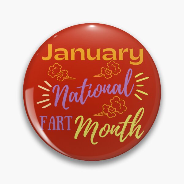 Artikelvorschau, Januar National Fart Month Farting Humor entworfen und verkauft von Willyboy16.