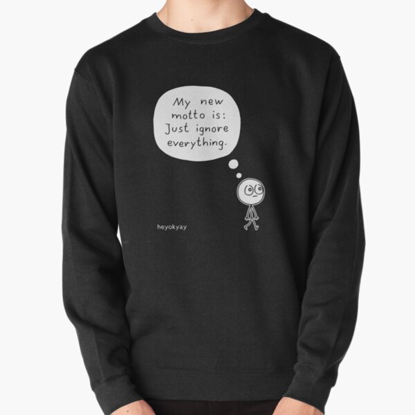 New Motto Pullover Sweatshirt