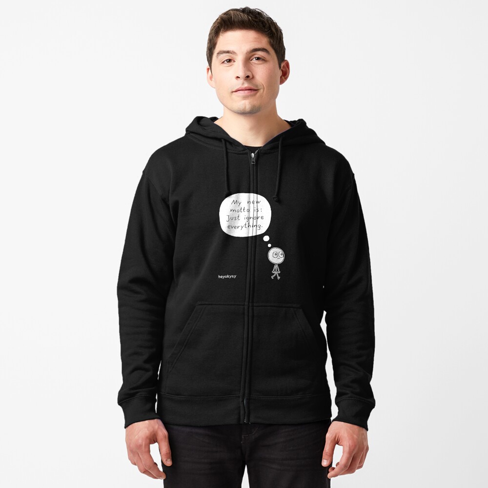 Item preview, Zipped Hoodie designed and sold by heyokyay.