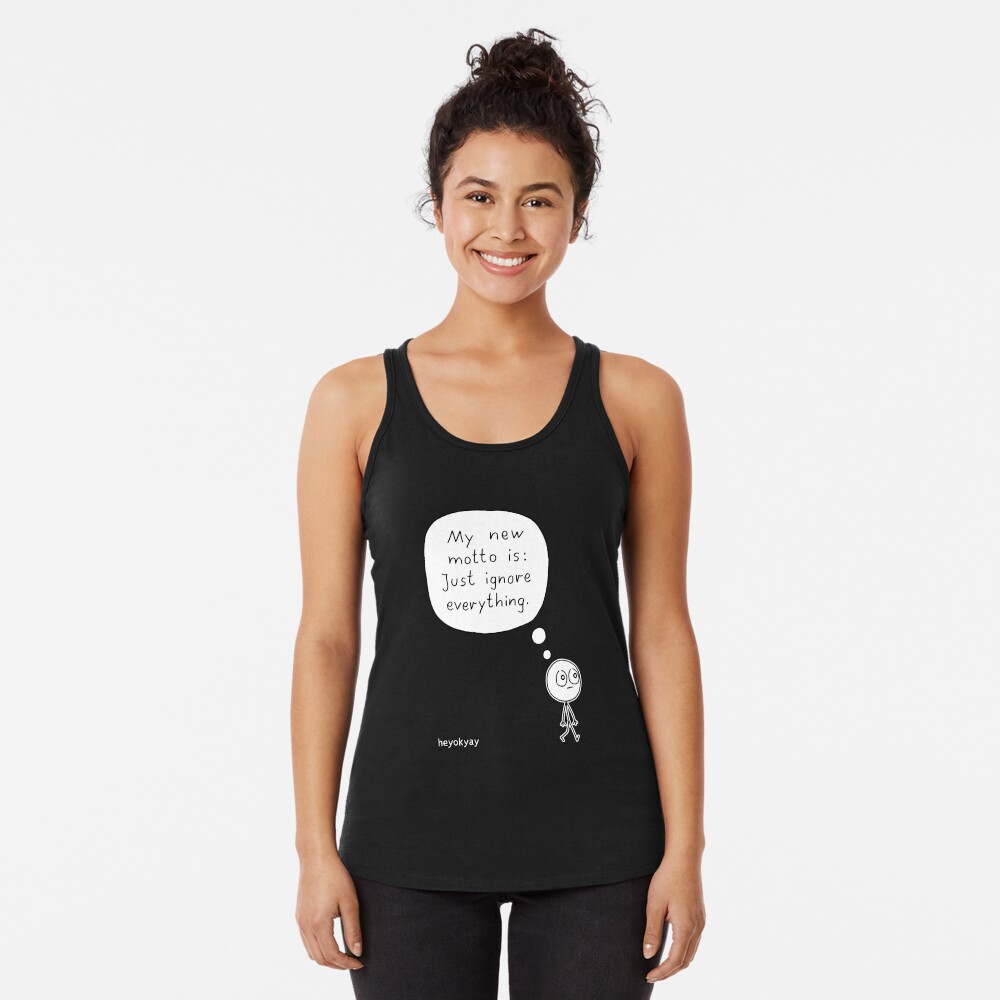 Item preview, Racerback Tank Top designed and sold by heyokyay.
