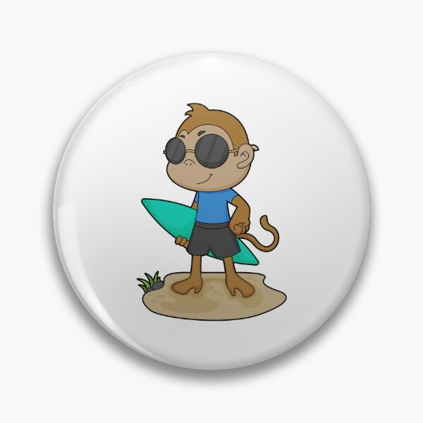 Item preview, Monkey Surfer Surfboard designed and sold by Snabdesign84.
