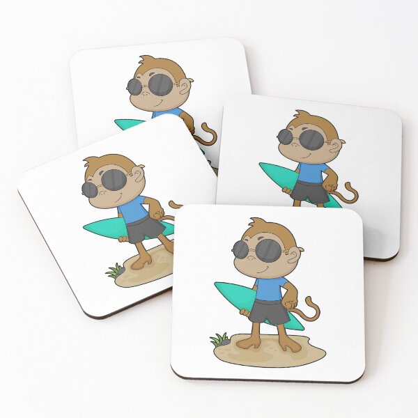 Item preview, Monkey Surfer Surfboard designed and sold by Snabdesign84.