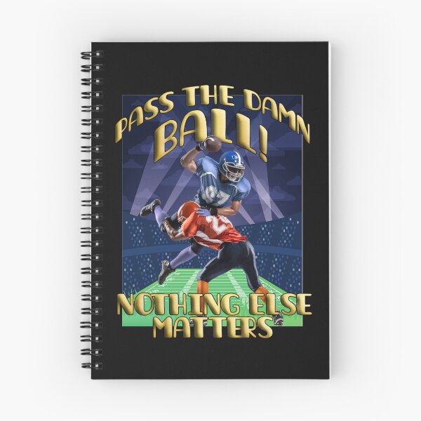 Item preview, FOOTBALL, DAMN BALL, PASS ME THE BALL, FOOTBALL MEME, DEDICATED, designed and sold by R B Chrystal.