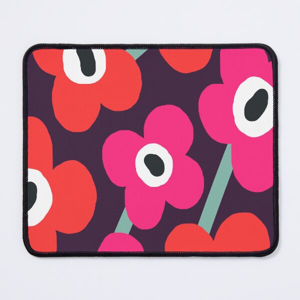 Item preview, Nordic Garden in Red and Cherry Pink designed and sold by Deutschic.