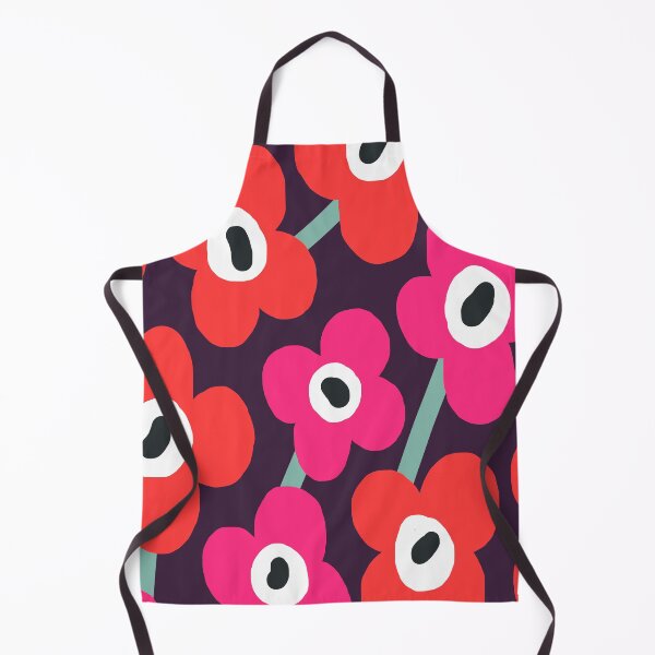 Item preview, Nordic Garden in Red and Cherry Pink designed and sold by Deutschic.
