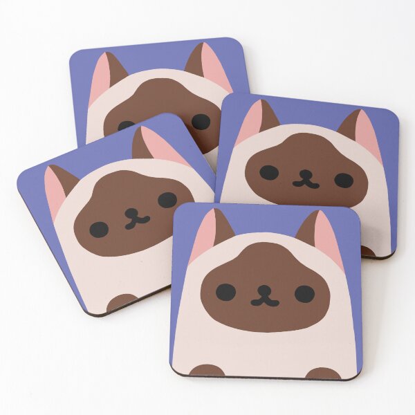 Item preview, siamese cat designed and sold by puddingroll.
