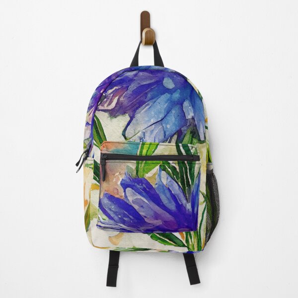 Item preview, Cornflower flower in the corn field nature inspared loose floral watercolor art designed and sold by aricutcia.