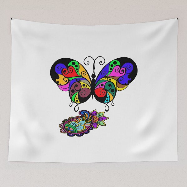 Item preview, mariposa mandala designed and sold by aipa.