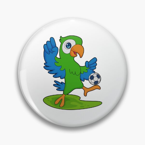 Item preview, Parrot Soccer player Soccer designed and sold by Snabdesign84.