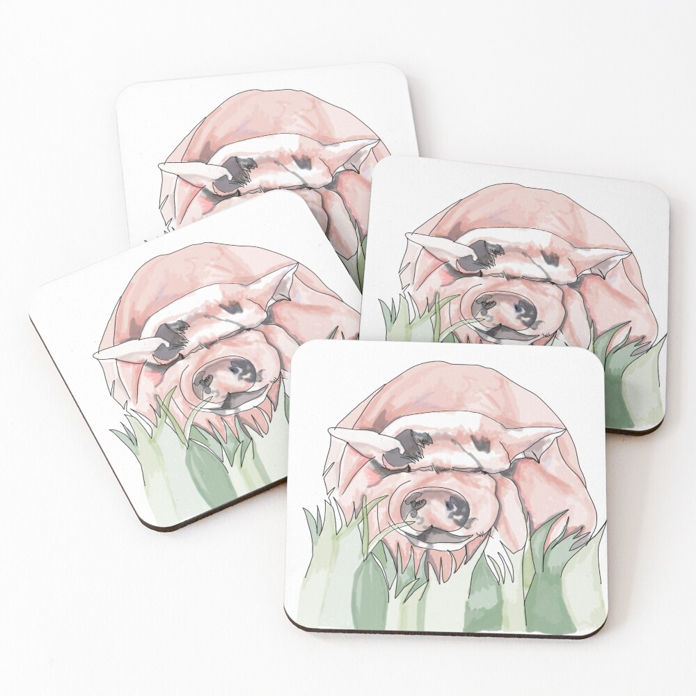 Item preview, Coasters (Set of 4) designed and sold by RiceDrawings.