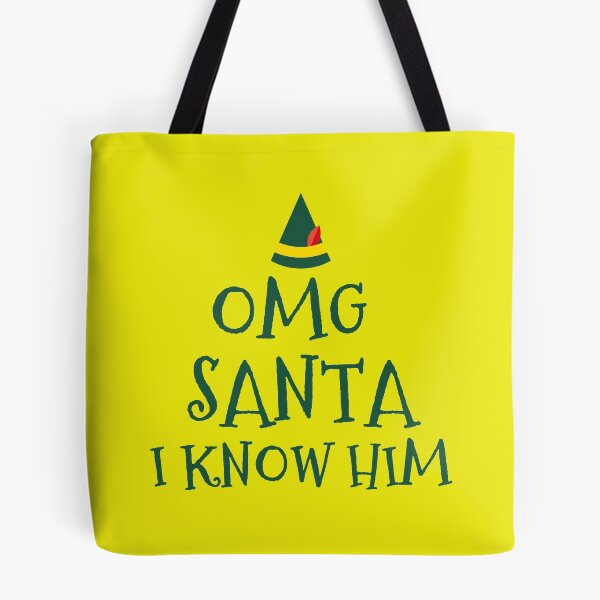 Item preview, omg santa i know him,elf movie quote,christmas designed and sold by cutedream.