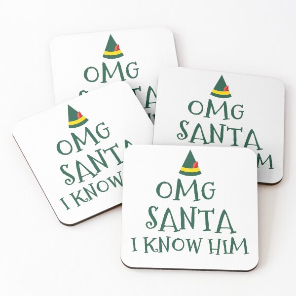 Item preview, omg santa i know him,elf movie quote,christmas designed and sold by cutedream.