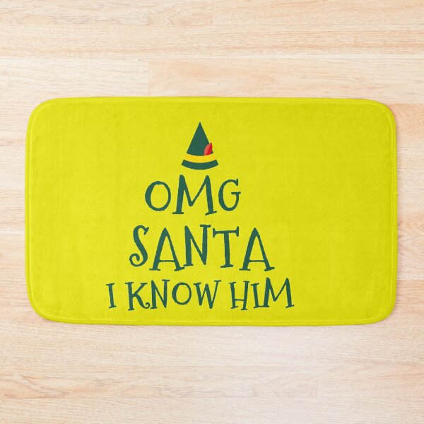 Item preview, omg santa i know him,elf movie quote,christmas designed and sold by cutedream.