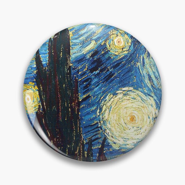 Item preview, Vincent Van Gogh's The Starry Night (1889). Famous painting designed and sold by hottest-tees.
