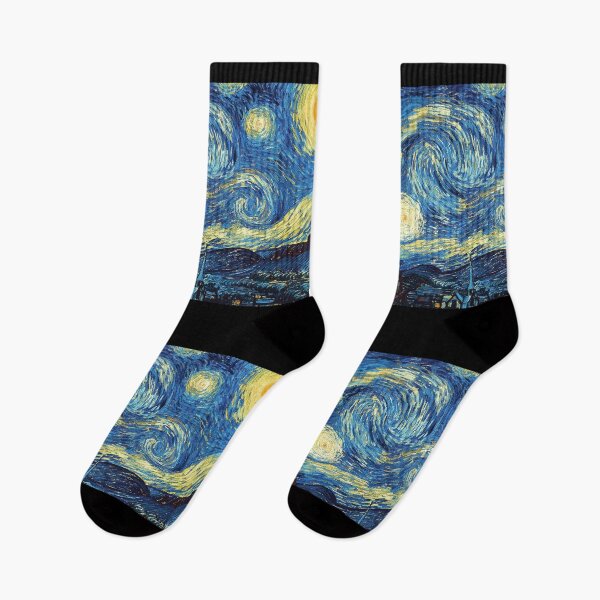 Item preview, Vincent Van Gogh's The Starry Night (1889). Famous painting designed and sold by hottest-tees.