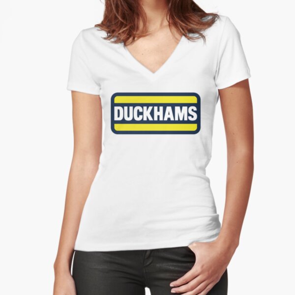 Duckhams Motor Oil Fitted V-Neck T-Shirt