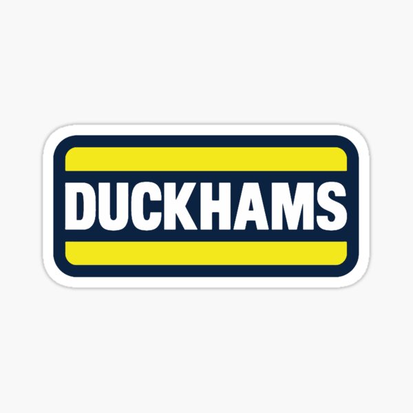 Duckhams Motor Oil Sticker