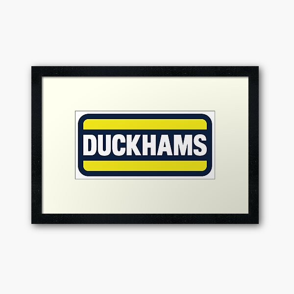 Duckhams Motor Oil Framed Art Print
