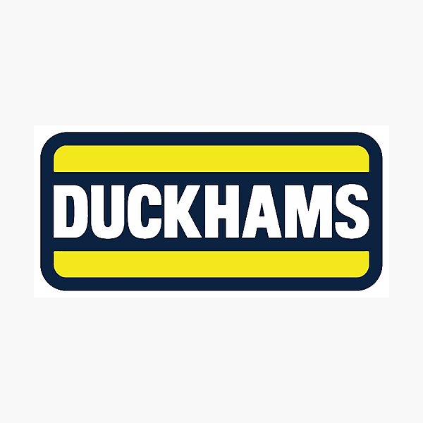 Duckhams Motor Oil Photographic Print