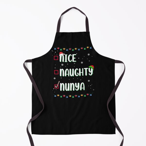 Item preview, Naughty Nice Nunya Business Christmas Santa’s Checklist Funny Humor designed and sold by FlorenciaBliss.