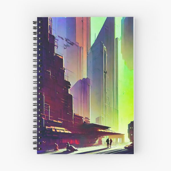 Item preview, retrofuturistic city designed and sold by 7infernus.