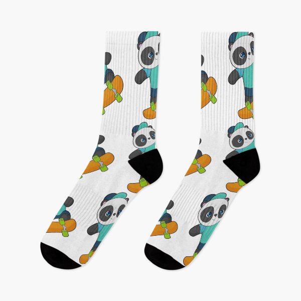 Item preview, Panda Skater Skateboard designed and sold by Snabdesign84.