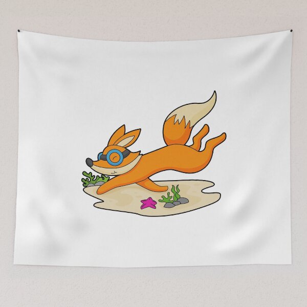 Item preview, Fox Diver Swimming goggles designed and sold by Snabdesign84.