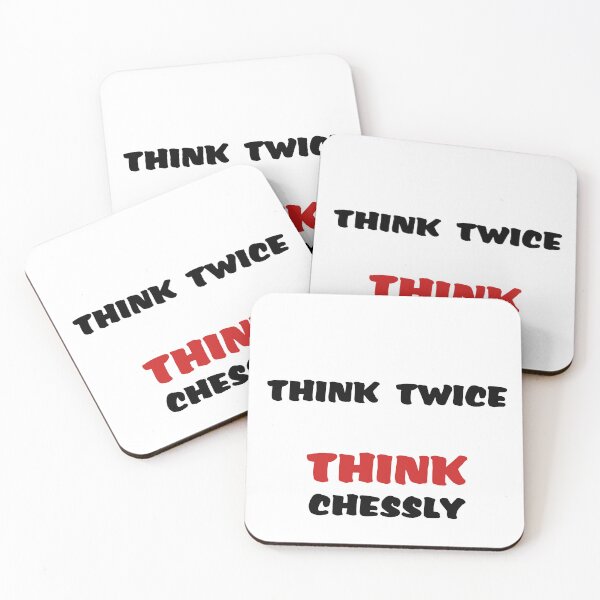 Item preview, Think Twice Think in Chess designed and sold by JoyPhotoArt.